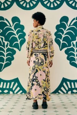 Farm Rio Sand Vintage Forest Blouse -Farm Rio Store 308206 04