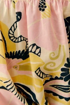 Farm Rio Sand Vintage Forest Blouse -Farm Rio Store 308206 05