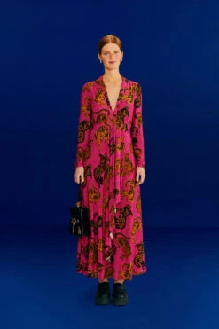 Farm Rio Pink Wild Leopards Maxi Dress 9 Farm Rio Pink Wild Leopards Maxi Dress -Farm Rio Store 308345 02