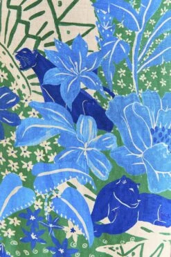 Farm Rio Green Jungle Panther Midi Dress -Farm Rio Store 309167 05