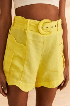 Farm Rio Bright Yellow Shorts 10 Farm Rio Bright Yellow Shorts -Farm Rio Store 309212 03