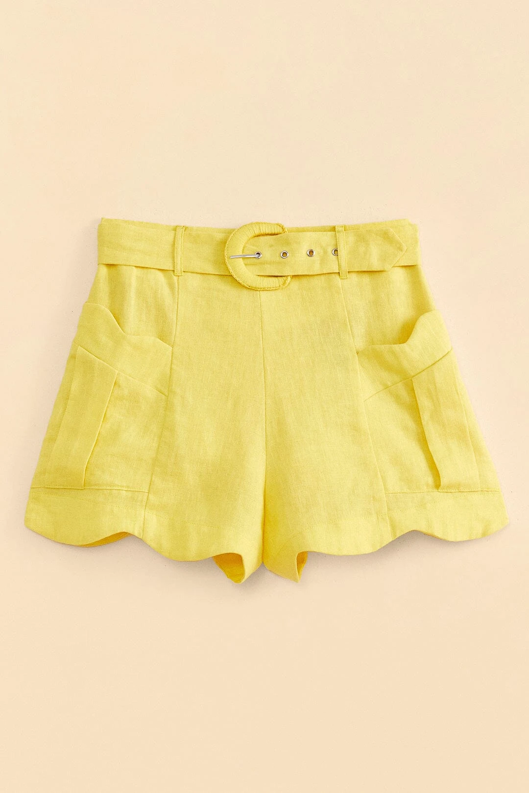 Farm Rio Bright Yellow Shorts 8 Farm Rio Bright Yellow Shorts - Image 6