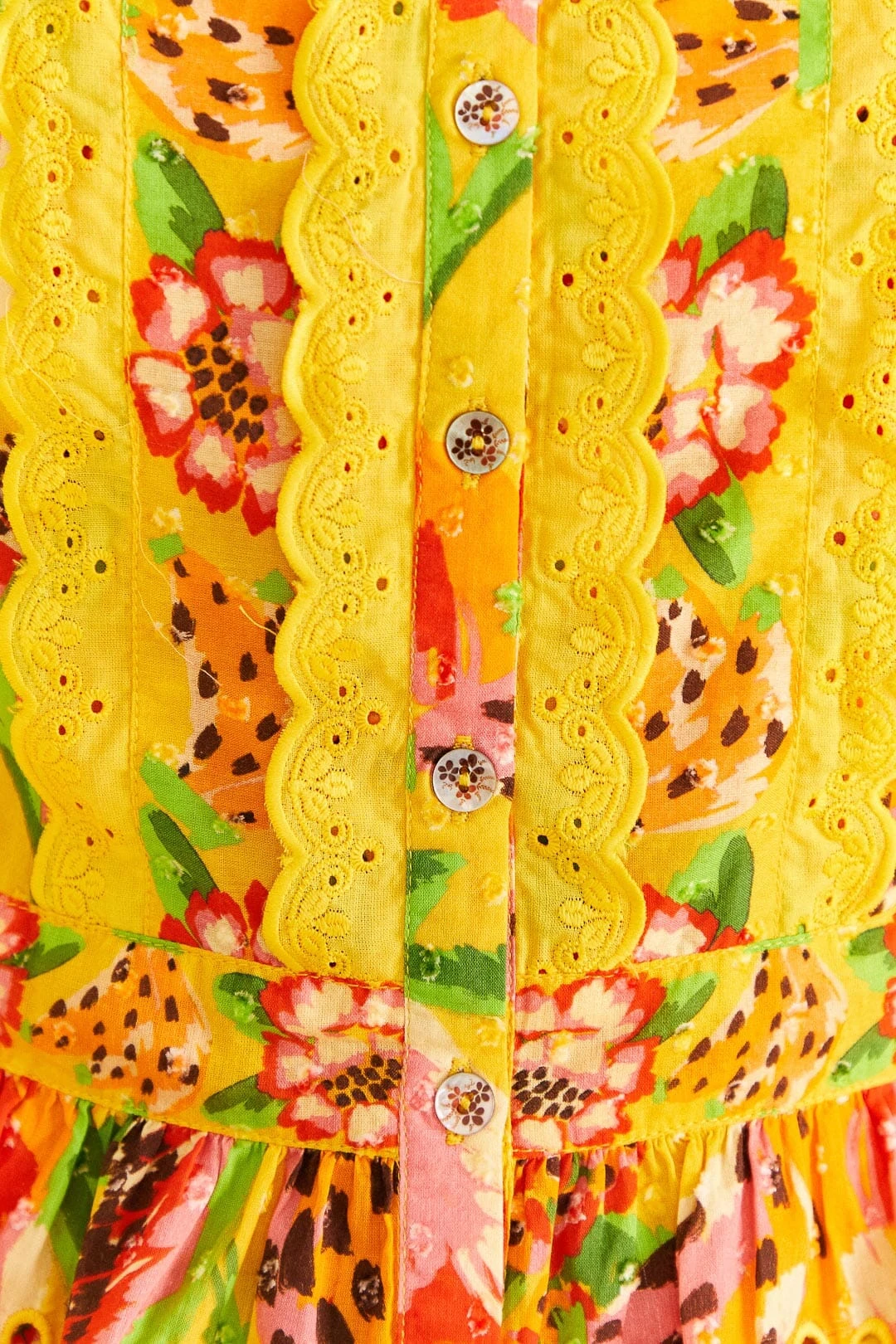 Farm Rio Yellow Fruits Paradise Blouse 7 Farm Rio Yellow Fruits Paradise Blouse - Image 5