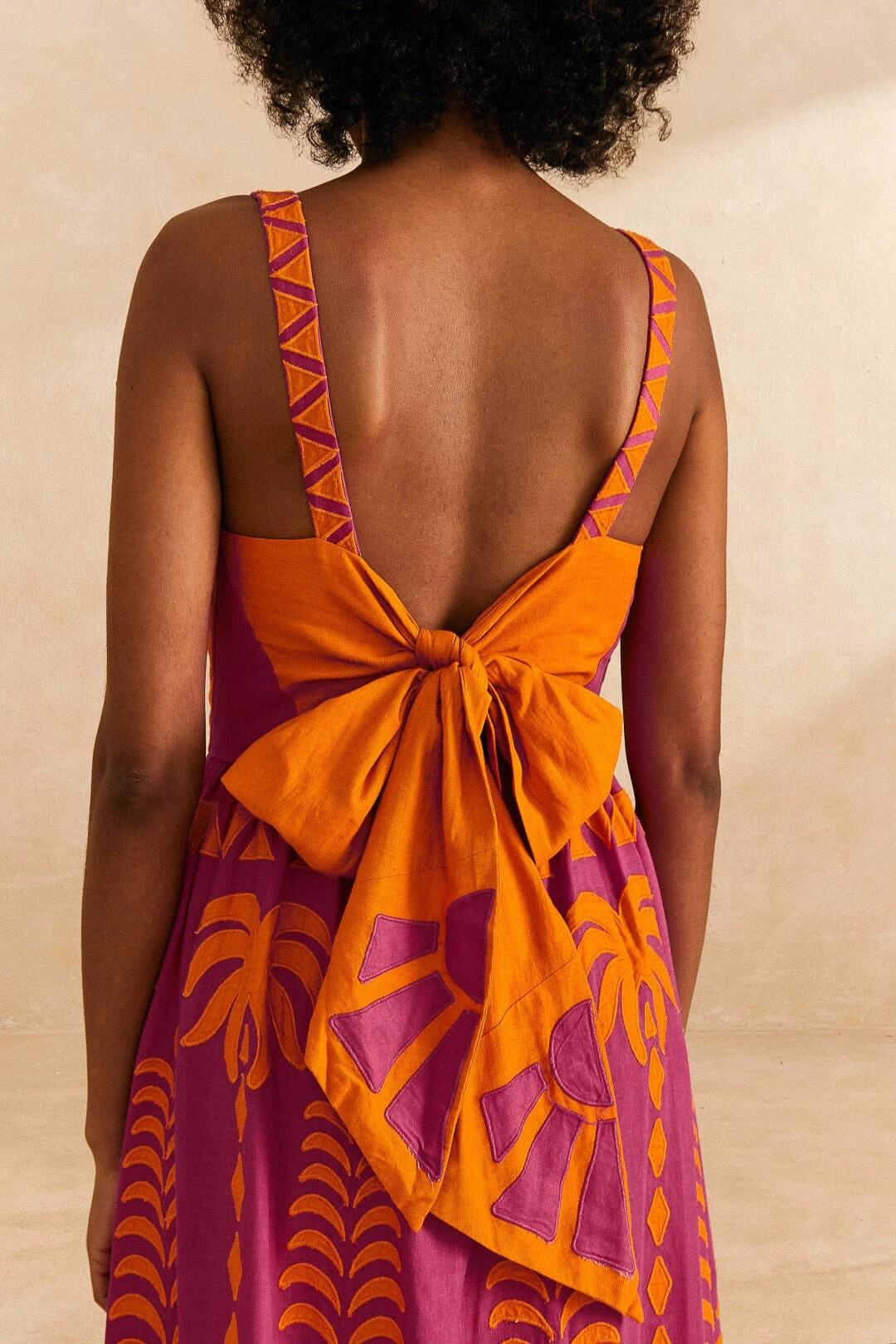 Farm Rio Orange Pineapple Love Cutwork Dress 5 Farm Rio Orange Pineapple Love Cutwork Dress - Image 3
