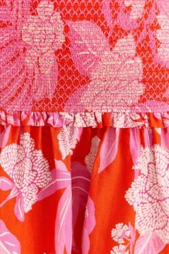 Farm Rio Red Dewdrop Floral Mini Dress 11 Farm Rio Red Dewdrop Floral Mini Dress -Farm Rio Store 309259 05