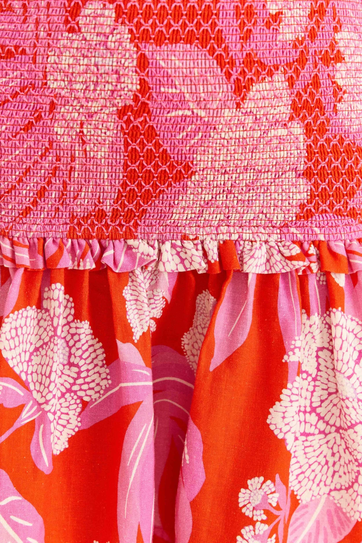 Farm Rio Red Dewdrop Floral Mini Dress 7 Farm Rio Red Dewdrop Floral Mini Dress - Image 5