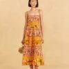 Farm Rio Mixed Fruits Paradise Midi Dress 1 Farm Rio Mixed Fruits Paradise Midi Dress -Farm Rio Store 309292 01
