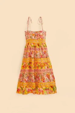 Farm Rio Mixed Fruits Paradise Midi Dress -Farm Rio Store 309292 06