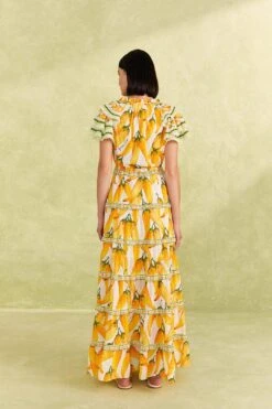 Farm Rio Off-White Peppers Maxi Dress -Farm Rio Store 309305 04