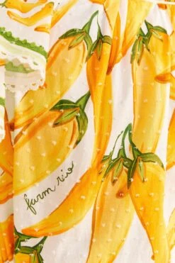 Farm Rio Off-White Peppers Maxi Dress -Farm Rio Store 309305 05