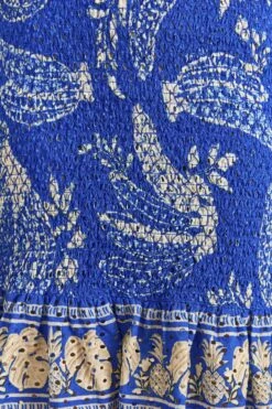 Farm Rio Blue Lace Banana Mini Dress -Farm Rio Store 309344 05