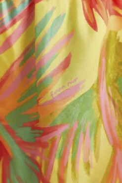 Farm Rio Lime Painted Birds Shorts -Farm Rio Store 309369 04