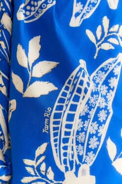 Farm Rio Blue Lace Banana Shorts 11 Farm Rio Blue Lace Banana Shorts -Farm Rio Store 309373 05