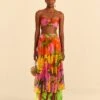 Farm Rio Mixed Romantic Garden Maxi Skirt 1 Farm Rio Mixed Romantic Garden Maxi Skirt -Farm Rio Store 309411 01