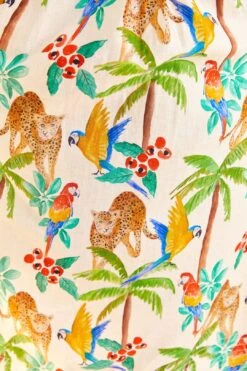 Farm Rio Tropical Paradise One Shoulder Midi Dress 11 Farm Rio Tropical Paradise One Shoulder Midi Dress -Farm Rio Store 309497 05