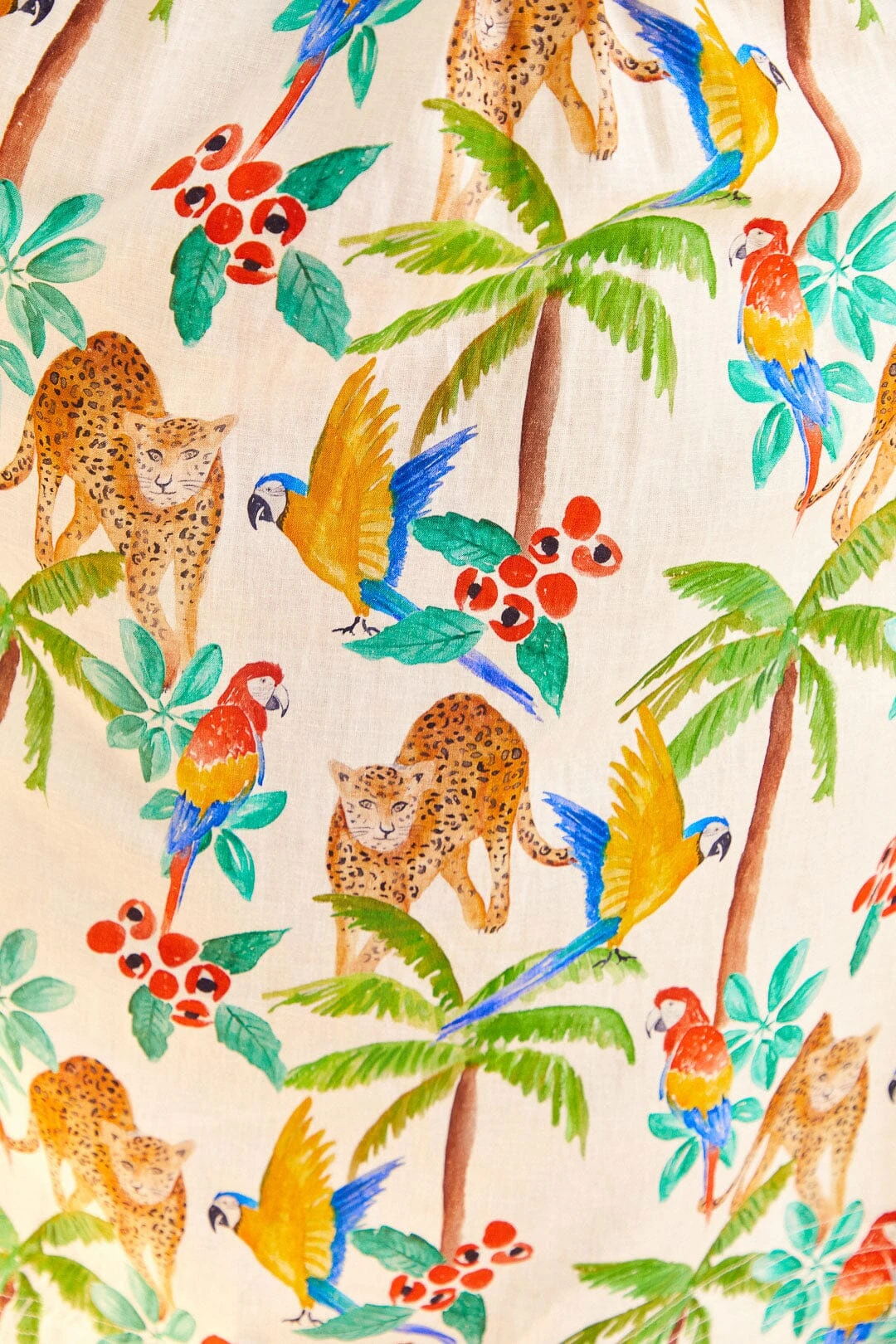 Farm Rio Tropical Paradise One Shoulder Midi Dress 7 Farm Rio Tropical Paradise One Shoulder Midi Dress - Image 5