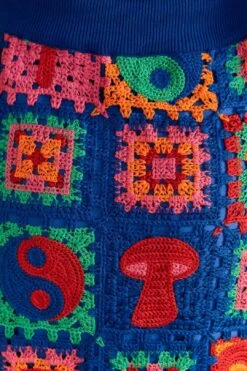 Farm Rio Crochet Icons Sweater Skirt -Farm Rio Store 309564 05