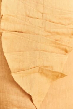 Farm Rio Beige Leaf Organic Cotton Mini Skirt -Farm Rio Store 310279 05