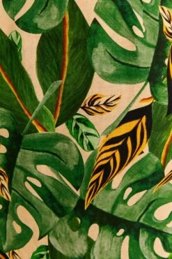 Farm Rio Tropical Leaves Midi Dress -Farm Rio Store 311337 05