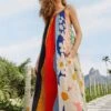 Farm Rio Super Fun Daisy Maxi Dress -Farm Rio Store 311363 01