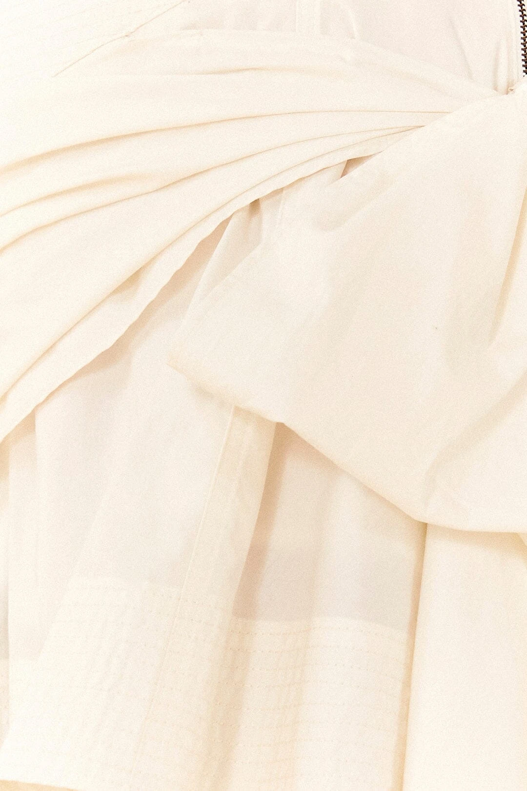 Farm Rio White Knot Organic Cotton Mini Skirt 6 Farm Rio White Knot Organic Cotton Mini Skirt - Image 4