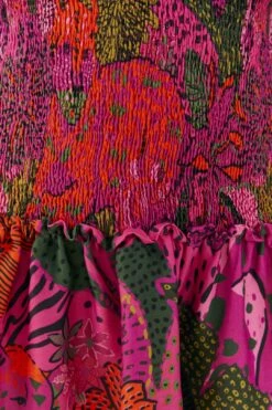 Farm Rio Pink Cool Leopards Lenzing™ Ecovero™ Viscose Mini Dress 10 Farm Rio Pink Cool Leopards Lenzing™ Ecovero™ Viscose Mini Dress -Farm Rio Store 311369 04