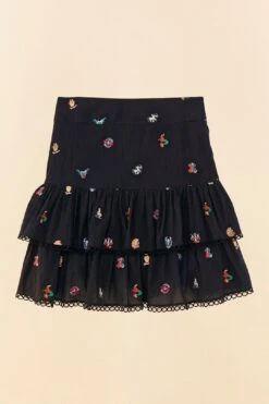 Farm Rio Zodiac Cross Stitch Mini Skirt 11 Farm Rio Zodiac Cross Stitch Mini Skirt -Farm Rio Store 311416 06 1