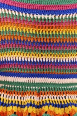 Farm Rio Multi Stitches Crochet Blouse 10 Farm Rio Multi Stitches Crochet Blouse -Farm Rio Store 311559 04