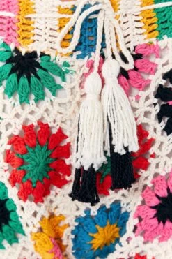 Farm Rio Multi Circles Crochet Shorts -Farm Rio Store 311562 04