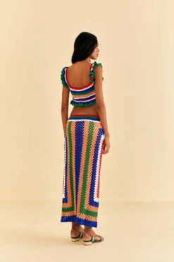 Farm Rio Pitta Crochet Skirt 11 Farm Rio Pitta Crochet Skirt -Farm Rio Store 311945 04