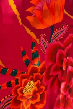 Farm Rio Vintage Wave Circle Cut-Out Midi Dress 14 Farm Rio Vintage Wave Circle Cut-Out Midi Dress -Farm Rio Store 312373 06