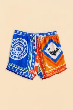 Farm Rio Off-White Pitta Colors Shorts -Farm Rio Store 313676 06