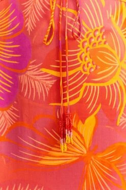 Farm Rio Summer Garden Ombre Lenzing™ Ecovero™ Viscose Midi Dress -Farm Rio Store 313684 05