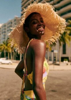 Farm Rio Summer Forest Yellow Burna Midi Dress 12 Farm Rio Summer Forest Yellow Burna Midi Dress -Farm Rio Store 313793 04