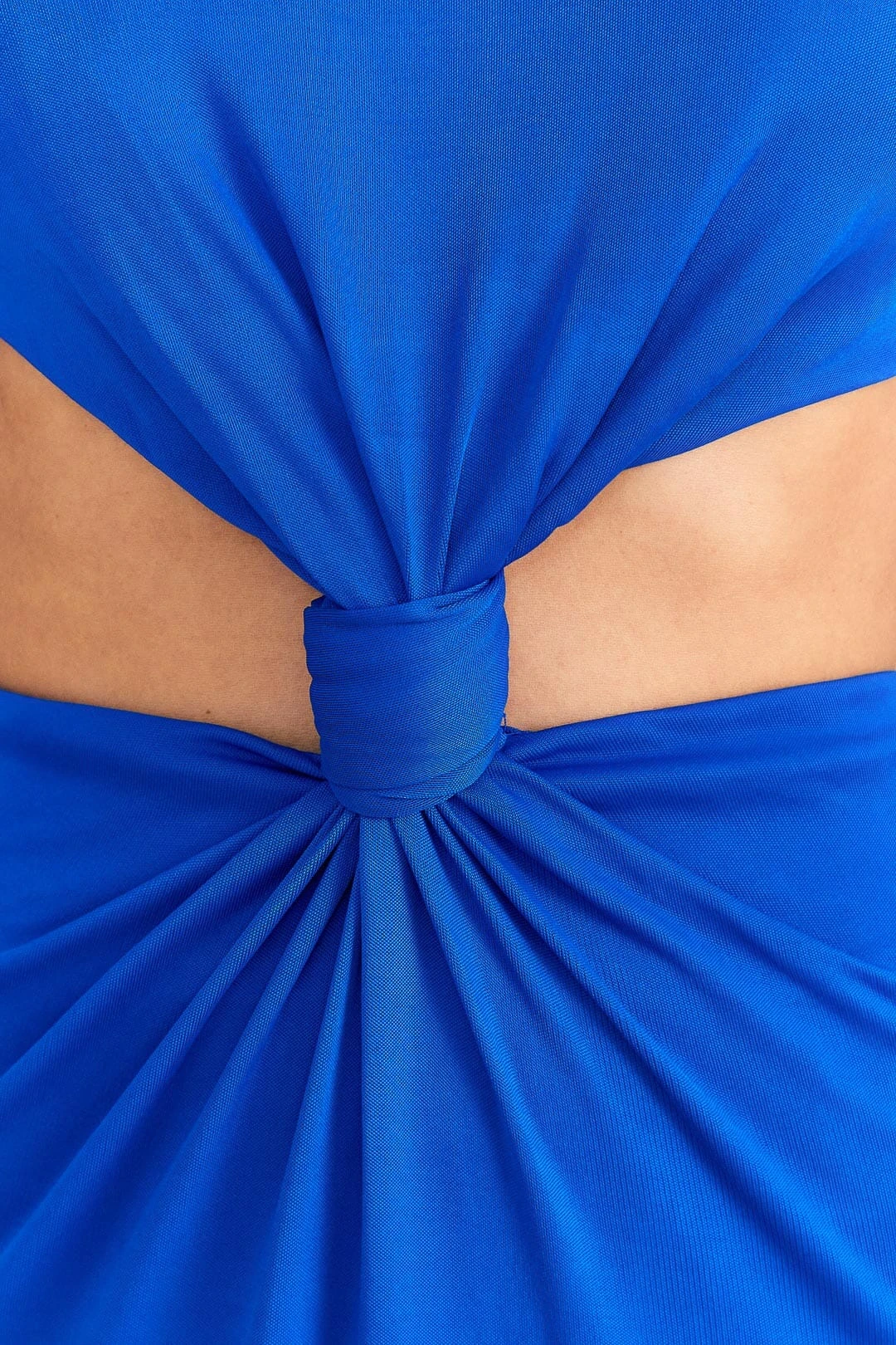 Farm Rio Blue Knot Cut Out Maxi Dress 7 Farm Rio Blue Knot Cut Out Maxi Dress - Image 5