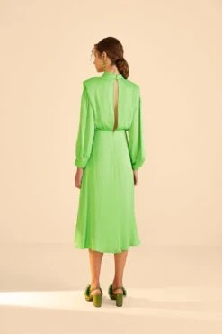 Farm Rio Lime Shoulder Pads Maxi Dress 11 Farm Rio Lime Shoulder Pads Maxi Dress -Farm Rio Store 314476 04
