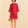 Farm Rio Red Palm Tree Mini Dress -Farm Rio Store 314488 01