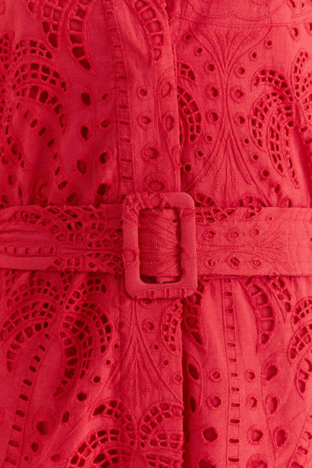 Farm Rio Red Palm Tree Mini Dress 6 Farm Rio Red Palm Tree Mini Dress - Image 5