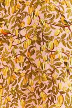 Farm Rio Light Pink Star Fruit Flower Mini Dress -Farm Rio Store 315955 04