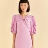 Farm Rio Lilac Short Sleeve Mini Dress 1 Farm Rio Lilac Short Sleeve Mini Dress -Farm Rio Store 316419 01