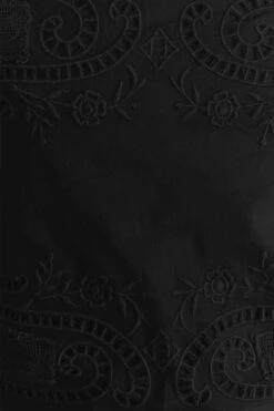 Farm Rio Black Embroidered Blouse 9 Farm Rio Black Embroidered Blouse -Farm Rio Store 318256 04
