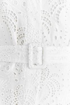 Farm Rio Off-White Palm Tree Mini Dress -Farm Rio Store 318564 05