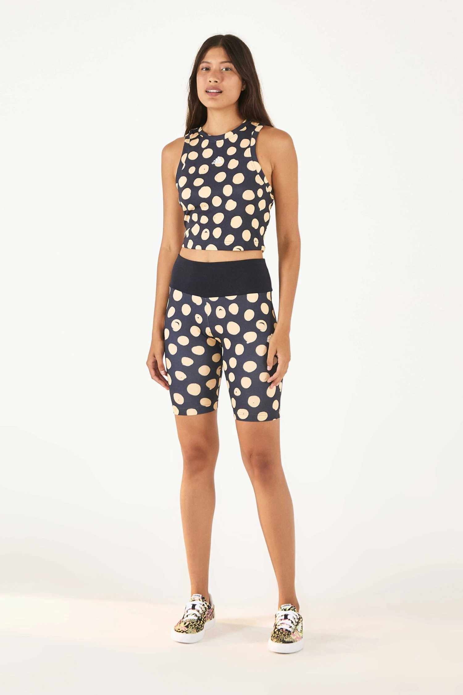 ADIDAS FARM TOTALLY NEW RIO BIKER SHORTS PINK 6 ADIDAS FARM TOTALLY NEW RIO BIKER SHORTS PINK - Image 4