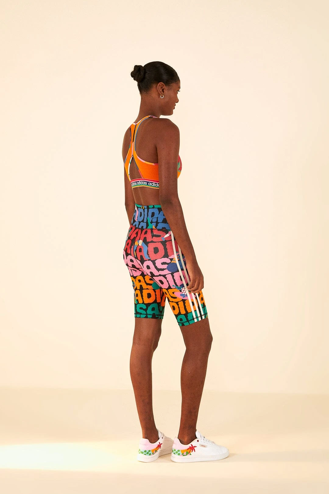 Farm Rio Adidas Farm Bike Short Black 5 Farm Rio Adidas Farm Bike Short Black - Image 3