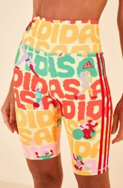 Farm Rio Adidas Farm Bike Short Pearl Citrine 11 Farm Rio Adidas Farm Bike Short Pearl Citrine -Farm Rio Store HS1186 03