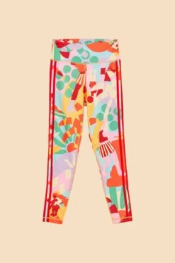 Farm Rio Adidas Farm Training Tights Gold -Farm Rio Store HS1192 06